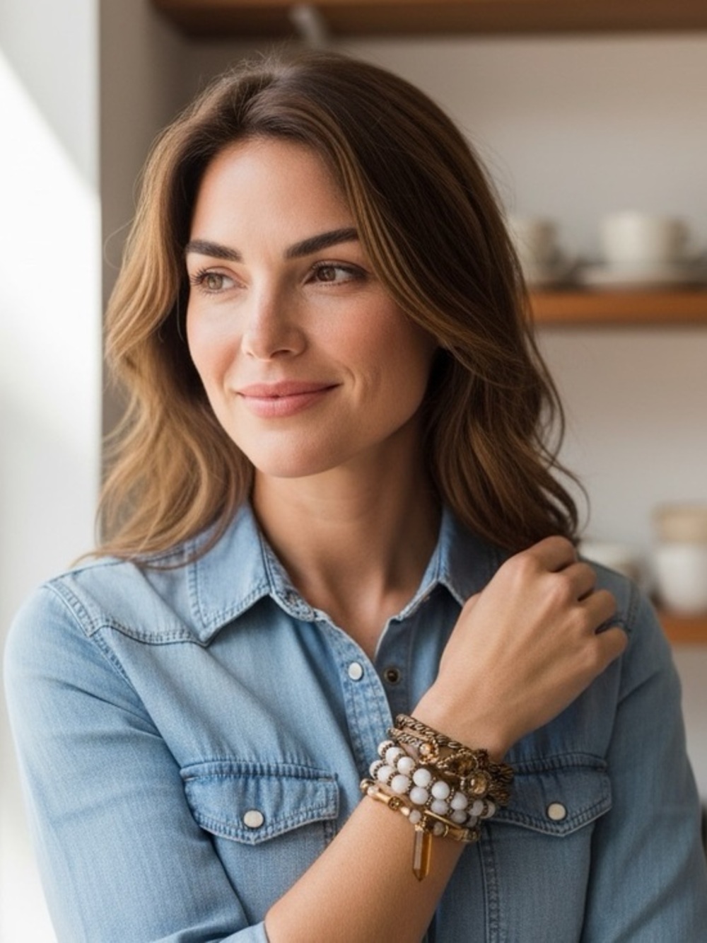 4 Alex and Ani Topaz Bracelets Bundle